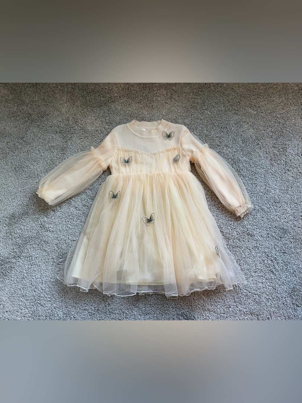 Girls long sleeve dress